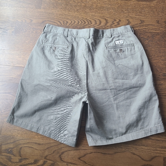 Vintage Polo Ralph Lauren  Men's Olive Green Tyler Shorts Sz.38 - Picture 3 of 9